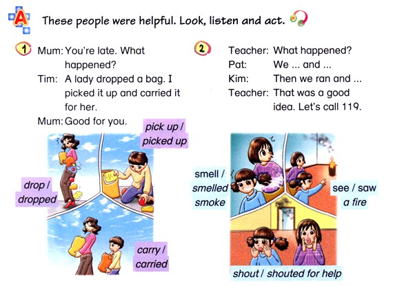 小学五年级英语下册(深圳朗文版)Unit 2 Helping people-A