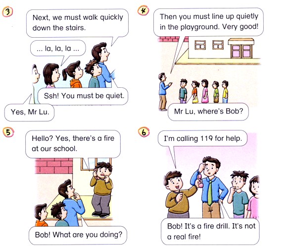 小学五年级英语下册(深圳朗文版)Unit 1 Remember the rules-C