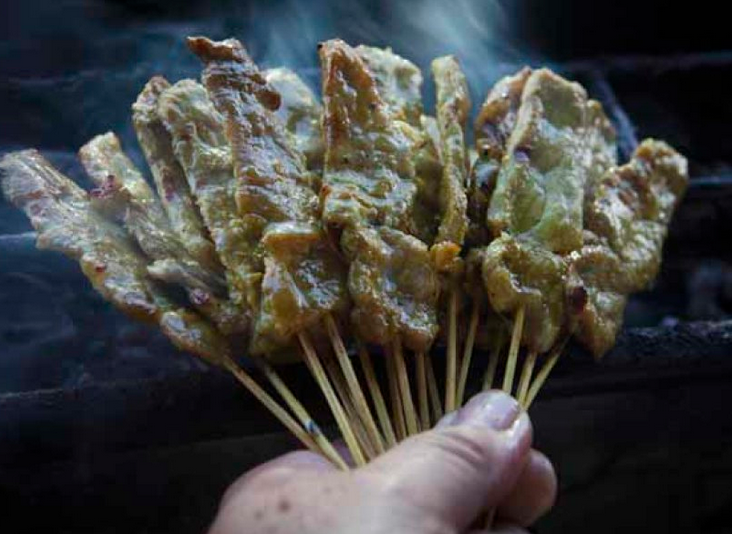 泰国沙爹猪肉