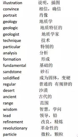 2017托福听力常用词汇list1