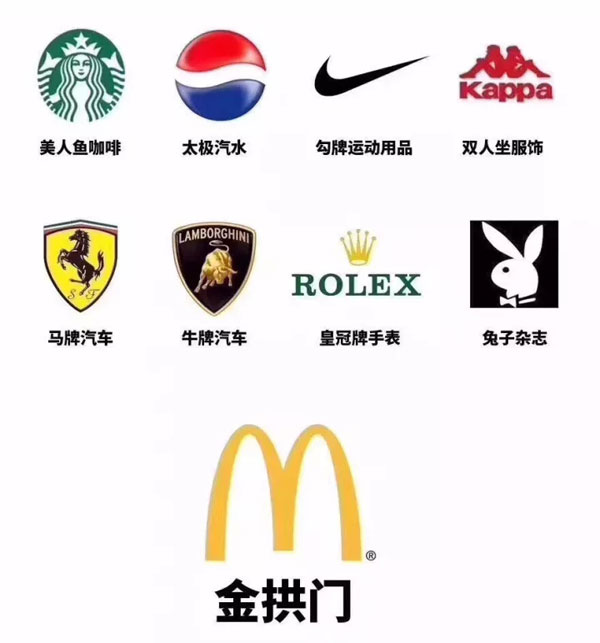 麦当劳中国更名“金拱门” 炸出一堆段子手