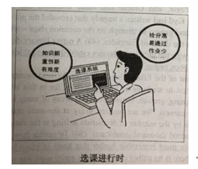 2018考研英语(一)大作文真题范文及译文——选课进行时