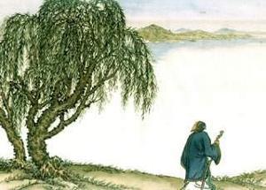经典古诗词英文翻译06《咏柳》中文版