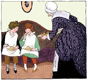原版美国少儿英语：06.MOTHER HUBBARD’S PARTY