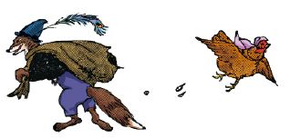 原版美国少儿英语：10.RED HEN AND BROWN FOX