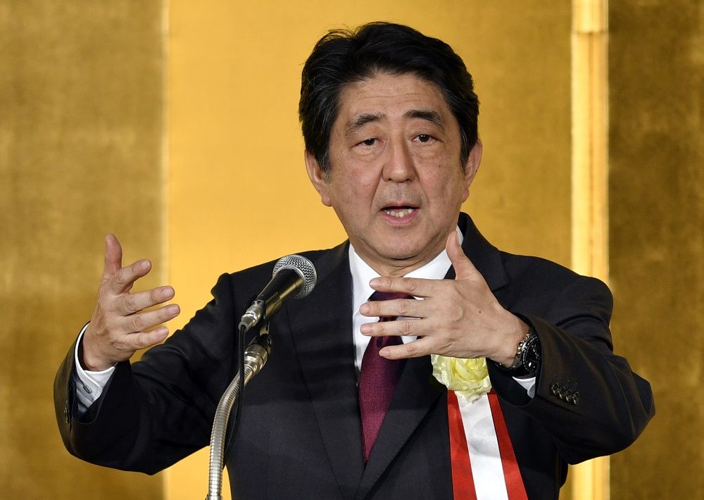 日本首相安倍晋三盛情欢迎英国加入TPP