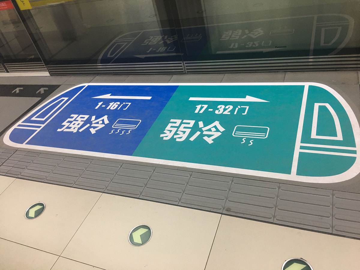 北京地铁6号线尝试“同车不同温”
