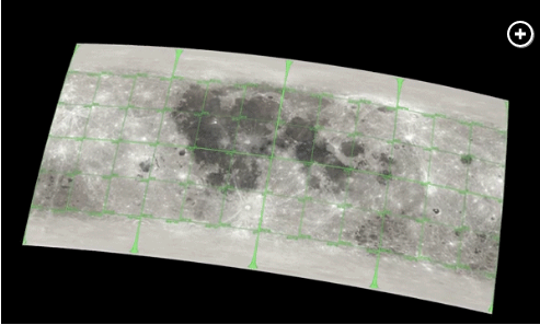 NASA公布月球3d地图